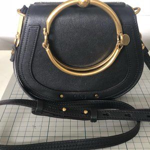 CHLOÉ Small Nile leather bracelet bag